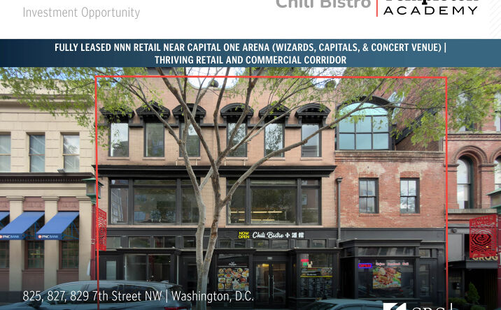 Pictures of Mixed Use, Retail property located at 825 7th Street NW, Washington, DC 20001, 827 7th Street NW, Washington, DC 20001, 829 7th Street NW, Washington, DC 20001 for sales - image #1