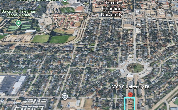 Pictures of Multifamily property located at 3720 South University Drive, Fort Worth, TX 76109 for sales - image #1