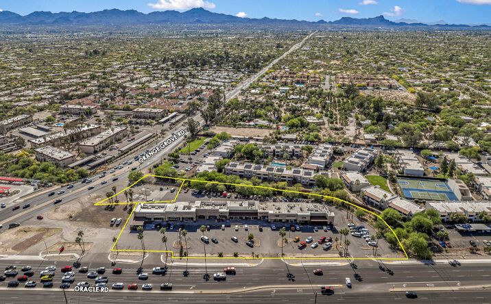 Pictures of Retail property located at 6421-6453 N. Oracle Rd., Tucson, AZ 85704, 400 W. Orange Grove Rd., Tucson, AZ 85704 for sales - image #1