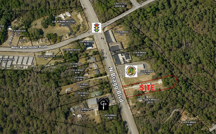 Pictures of Retail property located at 1506 N Bragg Blvd, Spring Lake, NC 28390 for sales - image #1