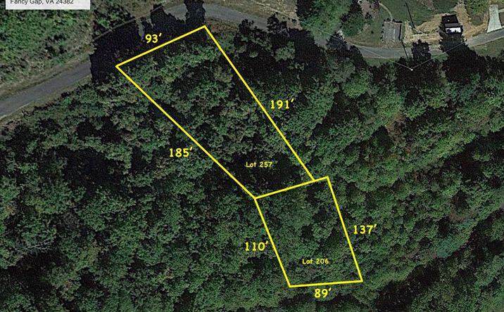 Pictures of Land, Multifamily property located at 206&257 Covered Bridge Trl, Fancy Gap, VA 24328 for sales - image #1