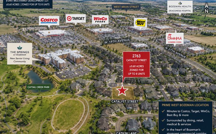 Pictures of Retail, Land property located at 2763 Catalyst Street, Bozeman, MT 59718 for sales - image #1