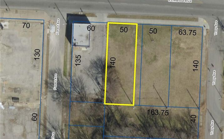 Pictures of Land, Multifamily property located at 1205 E Linwood Boulevard, Kansas City, MO 64109 for sales - image #1