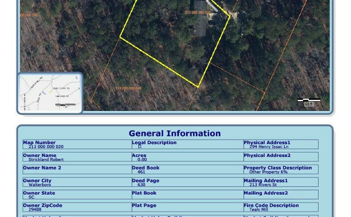 Pictures of Multifamily, Land, Mobile Home Park property located at 294 Henry Isaac Road, Patrick, SC 29584 for sales - image #1