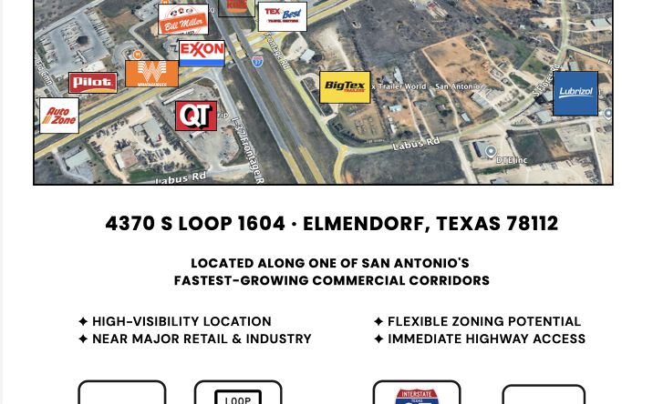 Pictures of Land property located at 4370 S Loop 1604, Elmendorf, TX 78112 for sales - image #1