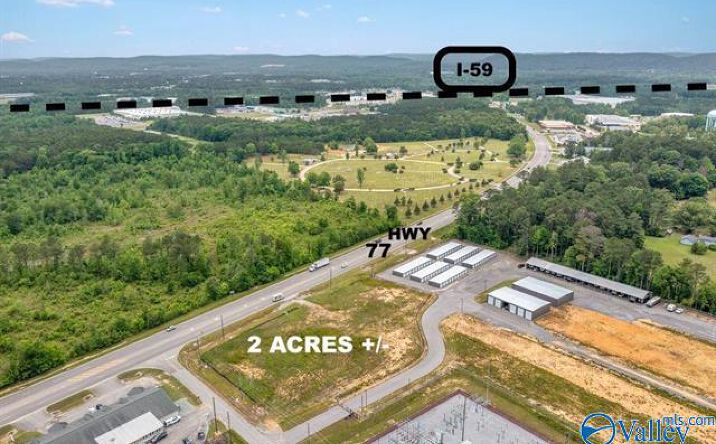 Pictures of Land property located at 2.1 Acres +/- Highway 77, Rainbow City, AL 35906 for sales - image #1
