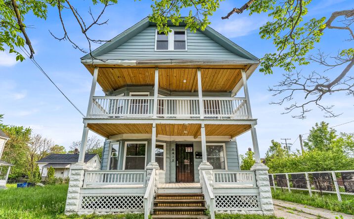 Pictures of Multifamily property located at 6415 Gertrude Avenue, Cleveland, OH 44105 for sales - image #1