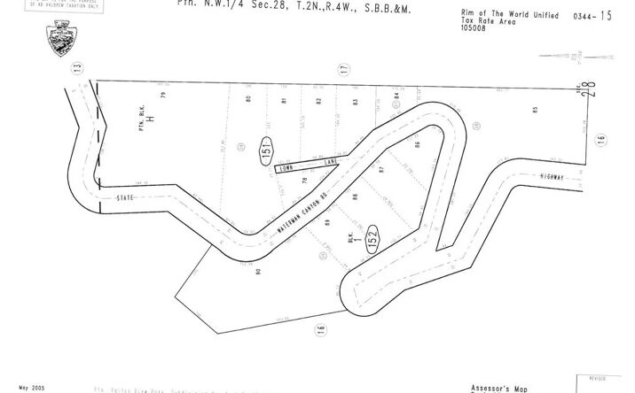 Pictures of Land property located at 1255 Waterman Canyon, Crestline, CA 92325 for sales - image #1