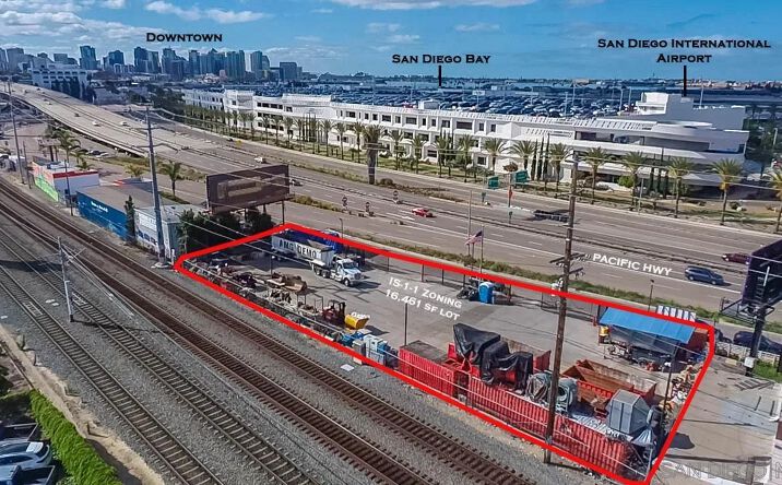 Pictures of Land, Industrial property located at 3571 Pacific Highway Unit 131-134, San Diego, CA 92101 for sales - image #1