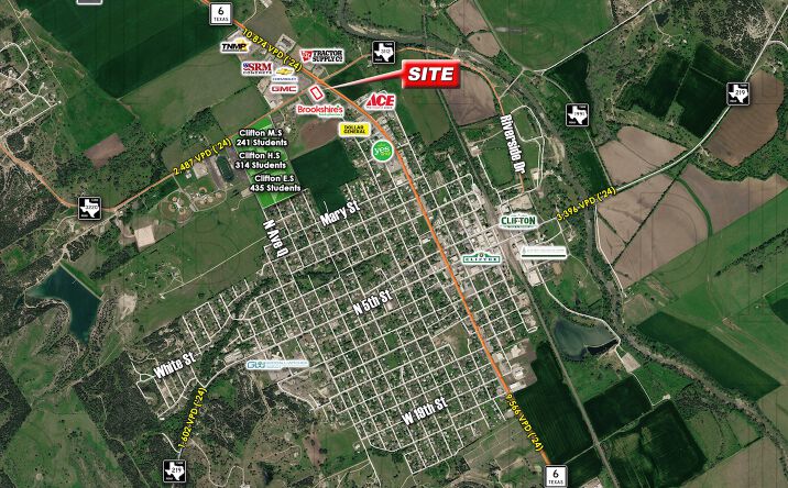 Pictures of Land property located at SWQ - HWY. 6 & F.M. 3220, Clifton, TX 76634 for sales - image #1