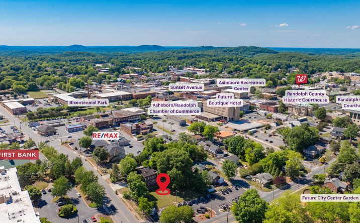 Pictures of Multifamily, Mixed Use, Land property located at 163 E ACADEMY ST, ASHEBORO, NC 27203-5706 for sales - image #1