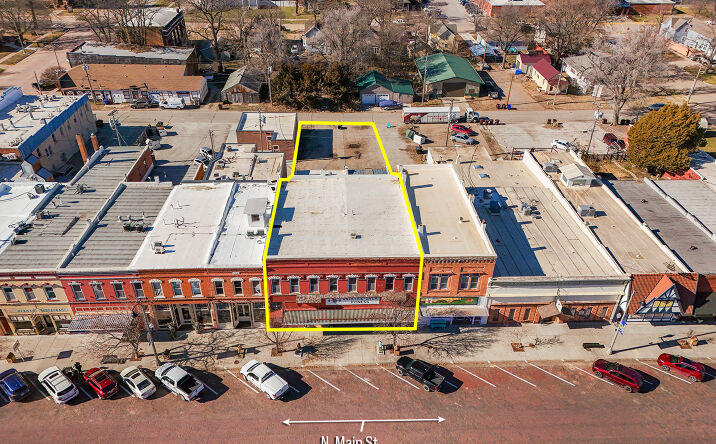 Pictures of Retail, Office, Mixed Use property located at 115 North Main Street, Lindsborg, KS 67456 for sales - image #1