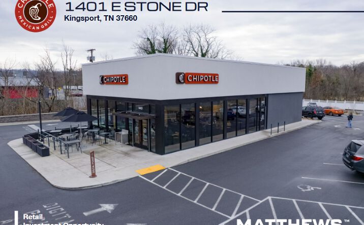 Pictures of Retail property located at 1401 East Stone Drive, Kingsport, TN 37660 for sales - image #1