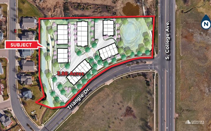 Pictures of Land, Multifamily, Senior Living property located at 120 Triangle Dr, Fort Collins, CO 80525 for sales - image #1