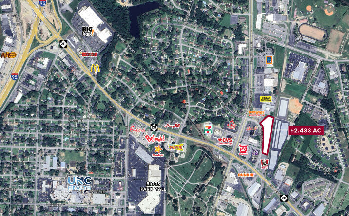 Pictures of Land property located at 0 Boomerang Drive, Lumberton, NC 28358 for sales - image #1