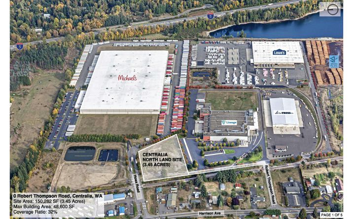 Pictures of Land property located at Robert Thompson Road, Fords Prairie, WA 98531 for sales - image #1