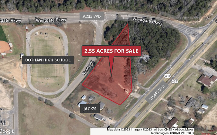 Pictures of Land property located at U.S. 431 Business, Dothan, AL 36303 for sales - image #1