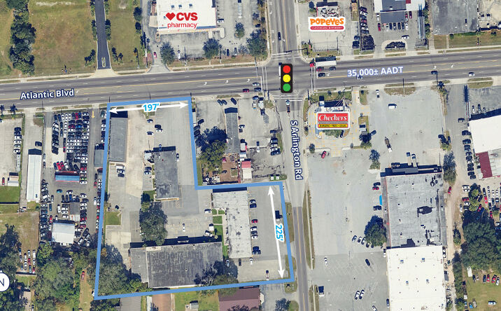 Pictures of Retail property located at 7402 Atlantic Boulevard, Jacksonville, FL 32211 for sales - image #1