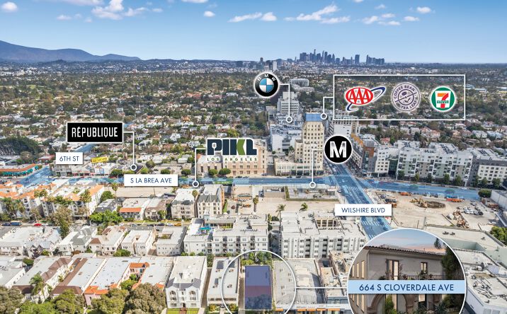 Pictures of Multifamily property located at 664 S Cloverdale Avenue, Los Angeles, CA 90036 for sales - image #1