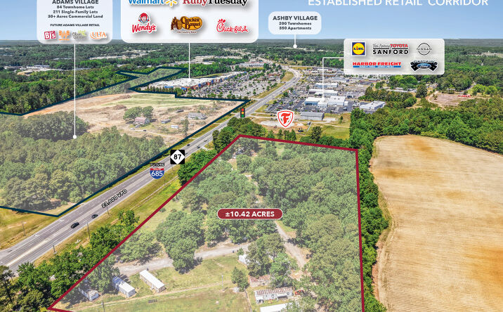 Pictures of Land property located at 3906 NC 87, Sanford, NC 27332 for sales - image #1