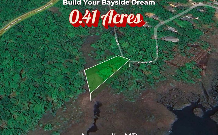 Pictures of Land property located at 1227 CREEK DR, ANNAPOLIS, MD 21403-4710 for sales - image #1