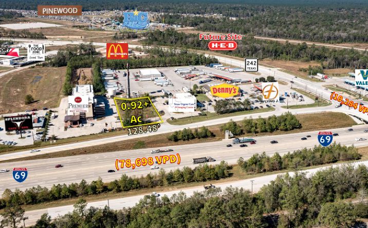 Pictures of Land property located at 17530 Hwy 59, New Caney, TX 77357 for sales - image #1