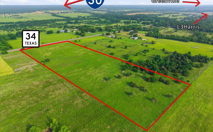 Pictures of Land property located at S Hwy 34, Quinlan, TX 75474 for sales - image #1