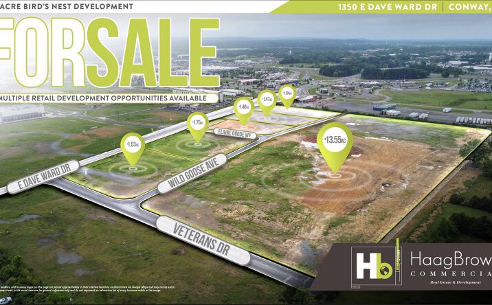 Pictures of Land property located at 1350 Dave Ward Drive, Conway, AR 72034 for sales - image #1