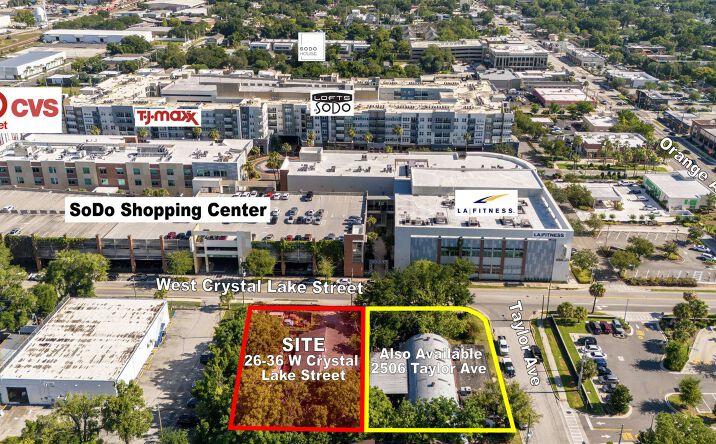 Pictures of Land property located at 26 West Crystal Lake Street, Orlando, FL 32806, 36 West Crystal Lake Street, Orlando, FL 32806 for sales - image #1