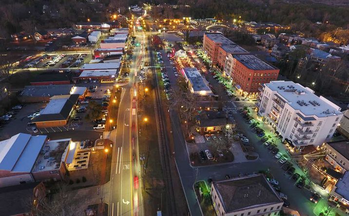 Pictures of Business for Sale property located at #6561 Woodstock GA Historic Downtown Restaurant & Bar for Sale, Holly Springs, GA 30188 for sales - image #1