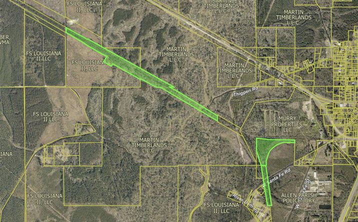 Pictures of Land property located at TBD W Santa Fe Rd., Oakdale, LA 71463 for sales - image #1