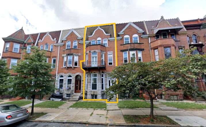 Pictures of Multifamily property located at 3306 Auchentoroly Terrace, Baltimore, MD 21217 for sales - image #1