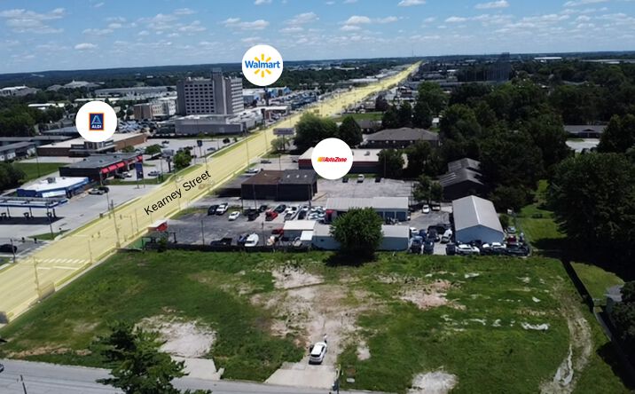 Pictures of Land property located at 1544 E Kearney St, Springfield, MO 65803 for sales - image #1