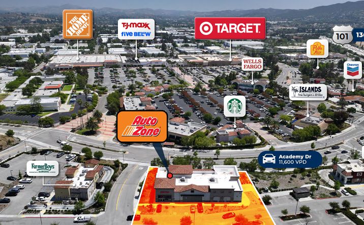 Pictures of Retail property located at 1007 ACADEMY DR, THOUSAND OAKS, CA 91320-1123 for sales - image #1