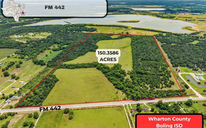 Pictures of Land property located at 10840 FM 442 BOLING, BOLING, TX 77420 for sales - image #1