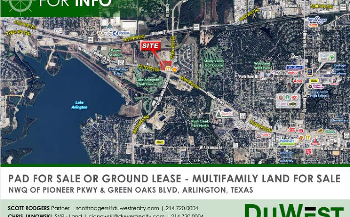 Pictures of Retail, Multifamily, Land property located at 4801 West Pioneer Parkway, Arlington, TX 76013 for sales - image #1