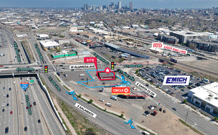 Pictures of Retail property located at 900 West Alameda Avenue, Denver, CO 80223 for sales - image #1