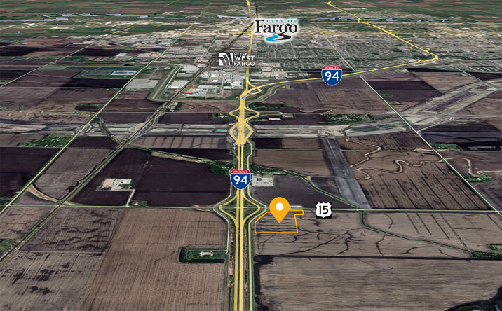 Pictures of Land property located at 16500 37th Street SE, Mapleton, ND 58059 for sales - image #1