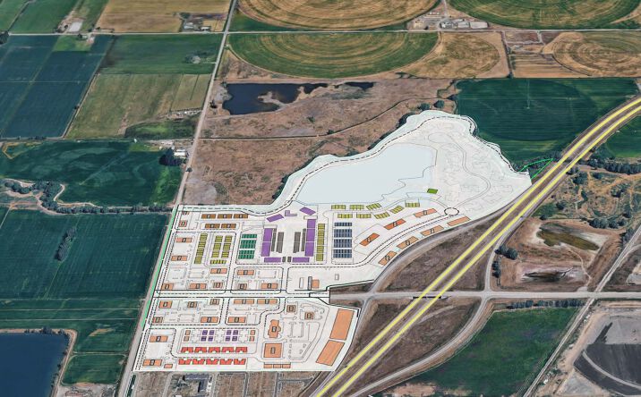 Pictures of Retail, Land property located at US Highway 20 / ID Highway 33 Interchange, Sugar City, ID 83448 for sales - image #1