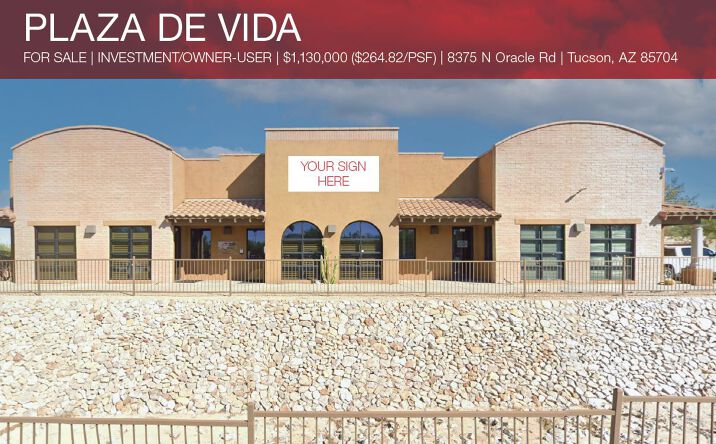 Pictures of Office property located at 8375 N Oracle Rd, Tucson, AZ 85704 for sales - image #1
