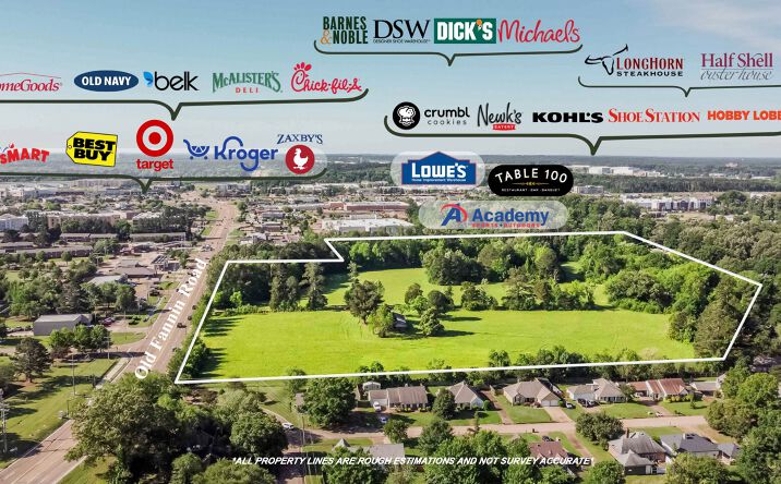 Pictures of Retail, Office, Mixed Use property located at 1668 Old Fannin Road, Flowood, MS 39232 for sales - image #1