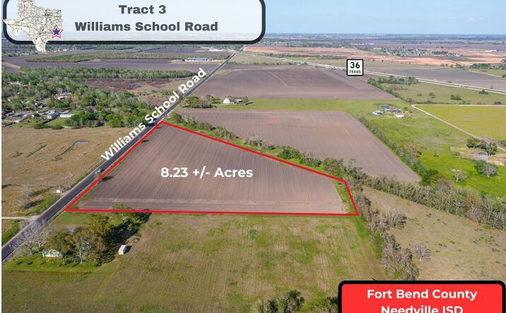 Pictures of Land property located at Tract 3 Williams School Rd, Needville, TX 77461 for sales - image #1