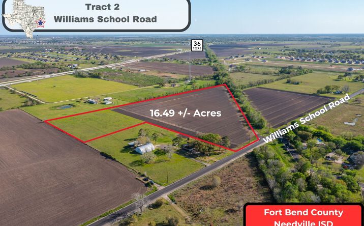 Pictures of Land property located at Tract 2 Williams School Rd, Needville, TX 77461 for sales - image #1