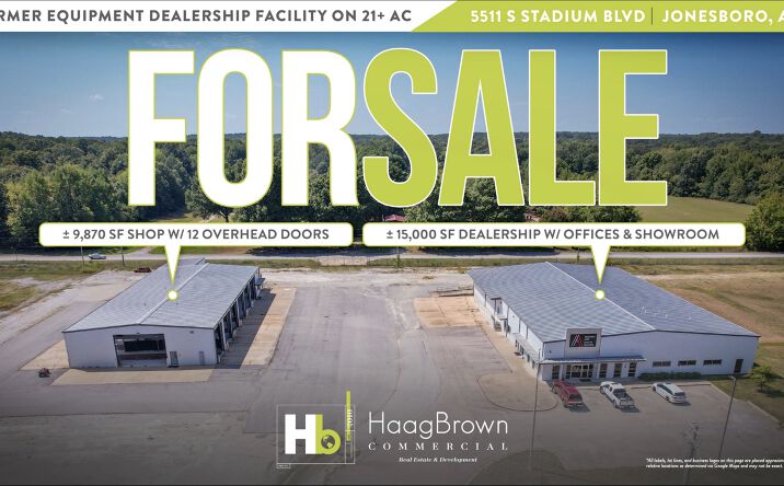 Pictures of Office, Industrial, Mixed Use property located at 5511 Stadium Boulevard, Jonesboro, AR 72404 for sales - image #1