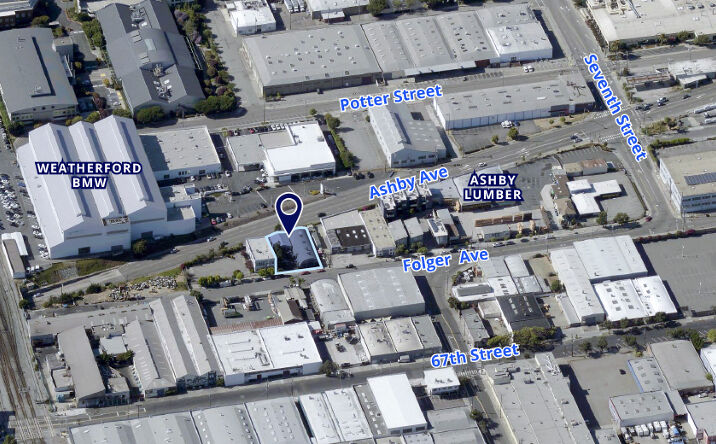 Pictures of Industrial property located at 739-741 Folger Avenue, Berkeley, CA 94710 for sales - image #1