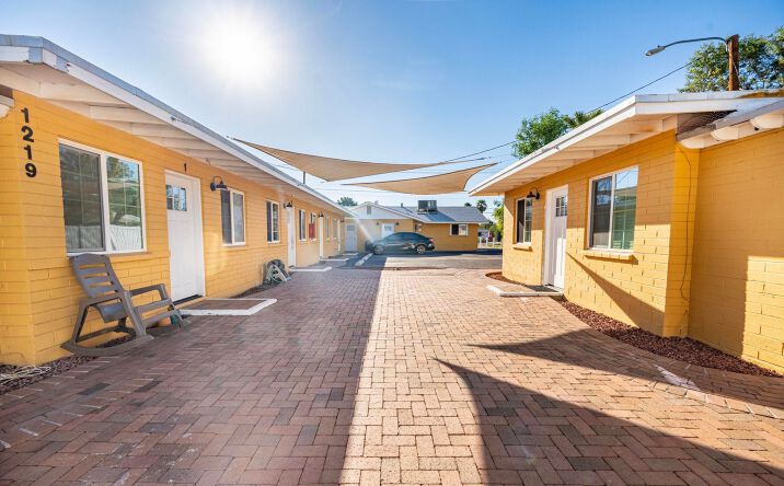 Pictures of Multifamily property located at 1219 S FARMER AVE, TEMPE, AZ 85281 for sales - image #1