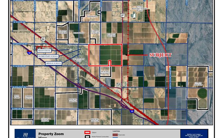 Pictures of Land property located at Southwest Corner of Battaglia Drive and State Route 87, Eloy, AZ 85131 for sales - image #1