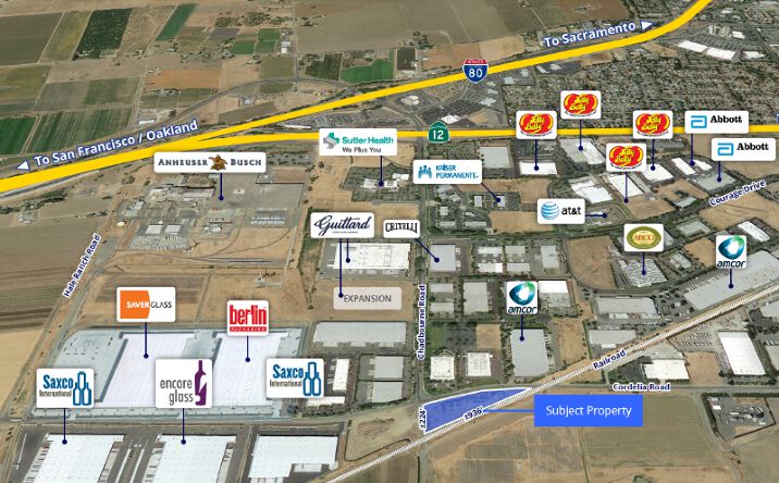 Pictures of Land property located at Cordelia Road at Chadbourne Road, Fairfield, CA 94534 for sales - image #1