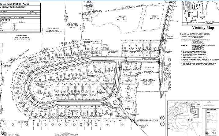 Pictures of Land property located at 2585 Ward Lake Road, Ellenwood, GA 30294 for sales - image #1