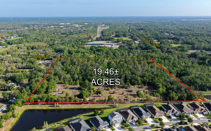 Pictures of Land property located at 17615 Dorman Road, Fish Hawk, FL 33547 for sales - image #1